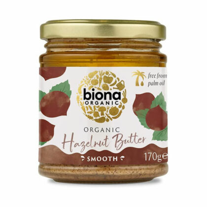 Biona Hazelnut Butter Smooth Organic 170g