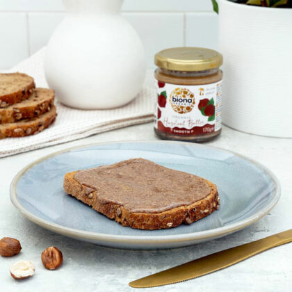 Biona Hazelnut Butter Smooth Organic 170g