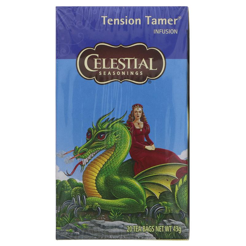 Celestial Seasonings Tension Tamer Herbal Tea 20 Bags The Natural