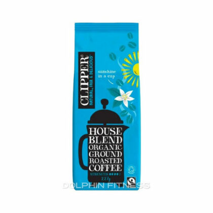 Clipper House Blend Roast & Ground Coffee Organic Fairtrade 227g