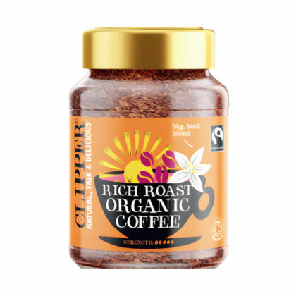 Clipper Rich Roast INSTANT Fairtrade Coffee Organic