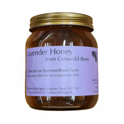 Cotswold Bees Lavender Honey Runny 454g