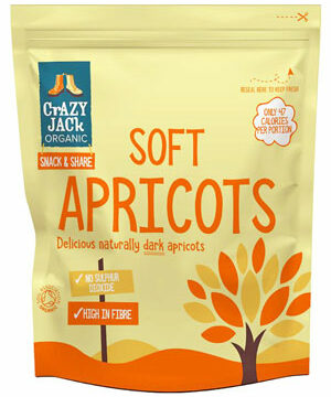 Crazy Jack Soft Dried Apricots Organic 200g