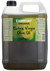 Essential Cold Pressed Extra Virgin Olive Oil Organic 5lt