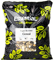 Essential Super Hi-Fibre Cereal Organic 1kg