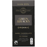 Green & Black’s 85% Dark Chocolate Organic 90g