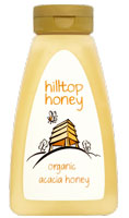 Hilltop Honey Acacia Honey Squeezy Organic 370g