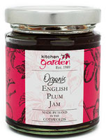 Kitchen Garden English Plum Jam Organic