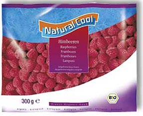 Natural Cool Raspberries Organic 300g