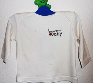 Long Sleeve Top ‘Organic Baby’ ~ Unisex Organic Cotton