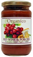 Organico Red Wine and Porcini Pasta Sauce