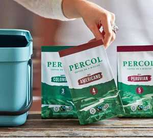 Percol Rich Americano Ground Coffee Organic