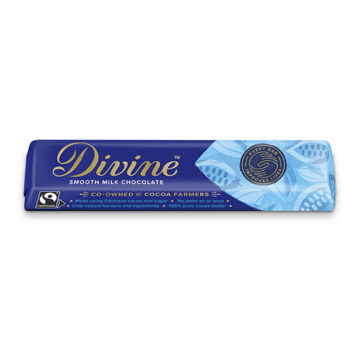 Divine Fairtrade Milk Chocolate Bar 35g