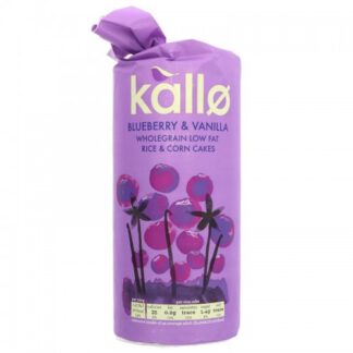 Kallo Blueberry & Vanilla Rice & Corn Cakes