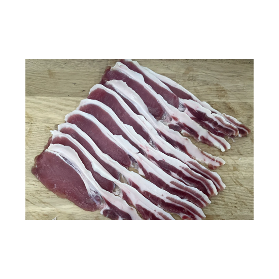 Organic Dry Cured Back Bacon Nitrite Free