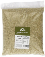 Suma 3Kg Organic Long Grain Brown Rice
