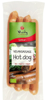 Topas Wheaty Hot Dog Sausages Organic