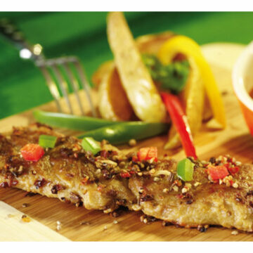 Topas Wheaty Seitan Vegan Steak with Peppercorns Organic