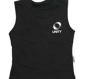 Ladies ‘Unity’ Yoga Vest Top ~ Organic Cotton