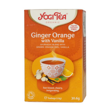 Yogi Ginger Orange With Vanilla Tea Organic