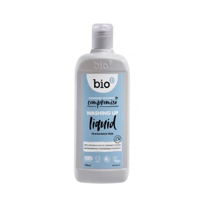 Bio D Washing Up Liquid Fragrance Free 750ml
