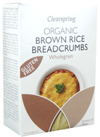 Clearspring Brown Rice Bread Crumbs Organic Gluten Free 250g