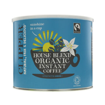 Clipper Organic House Blend Instant Coffee Fairtrade 500g
