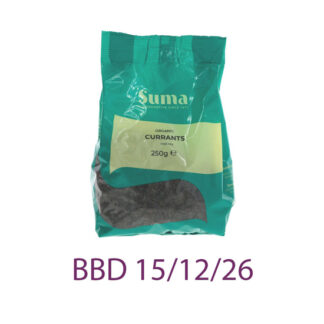 Suma Vostizza Currants Organic 250g