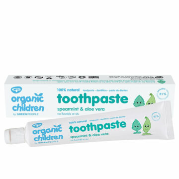 Organic Children Spearmint & Aloe Vera Toothpaste