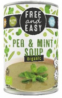 Free & Easy Pea & Mint Soup Organic