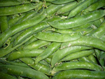 Peas Garden [ in their pods] Organic  Class 2 ~ 250g