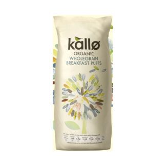 Kallo Puffed Rice Cereal Organic 225g