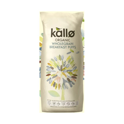 Kallo Puffed Rice Cereal Organic 225g