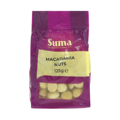 Suma Macadamia Nuts 125g