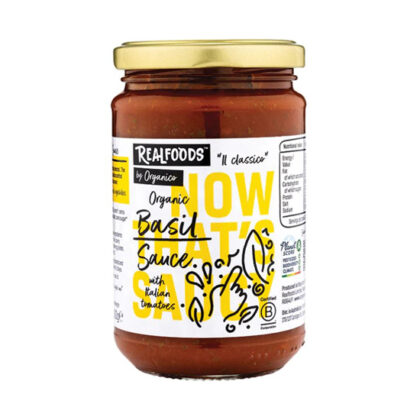 Organico Basil Sauce with Italian Tomatoes 300g