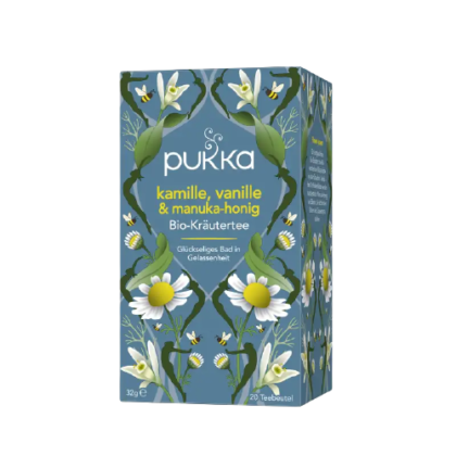 Pukka Chamomile Vanilla & Manuka Honey Tea Organic