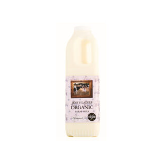 Jess's Ladies Organic Skimmed Farm Milk 1L
