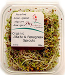 Sky Sprouts Organic Alfalfa & Fenugreek Sprouts