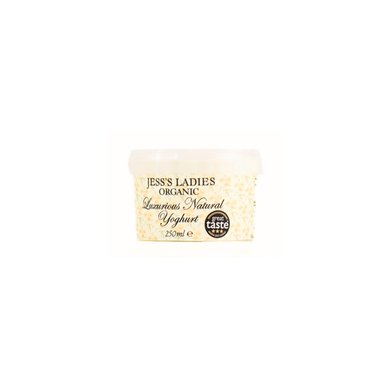 Jess's Ladies Natural Yoghurt Organic 250ml