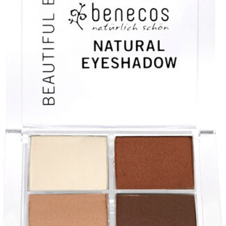 Benecos Natural Quattro Eyeshadow Coffee & Cream 8g