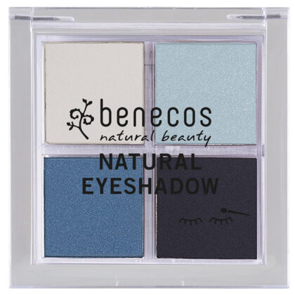 Benecos Natural Quattro Eyeshadow True Blue 8g