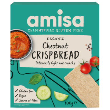 Amisa Chestnut Crispbread Organic