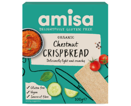 Amisa Chestnut Crispbread Organic