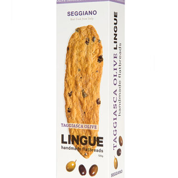 Seggiano Taggiasca Olive Lingue Flatbread