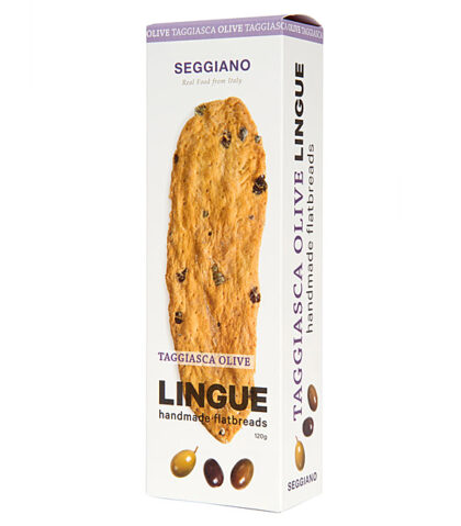 Seggiano Taggiasca Olive Lingue Flatbread
