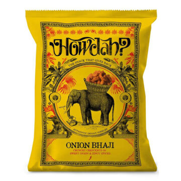 Howdah Onion Bhaji Snack 150g