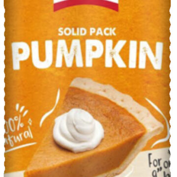 America’s Finest Solid Pack Pumpkin