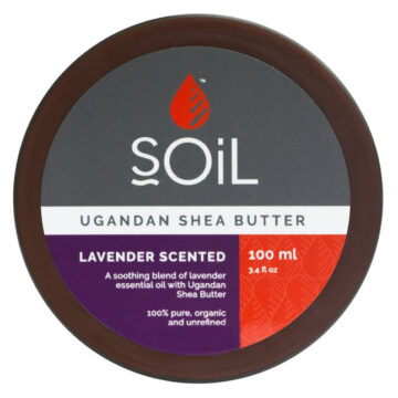 sOiL Ugandan Shea Butter Lavender Scented Organic