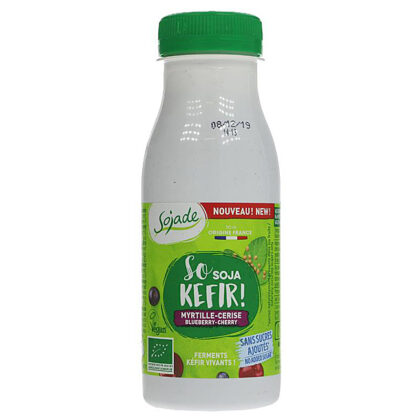 Sojade So Soja Kefir Blueberry Cherry Organic