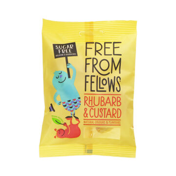 Free From Fellows Sugar Free Rhubarb & Custard Sweets